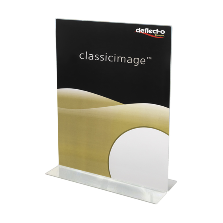 Broschyrhållare T-fot A7