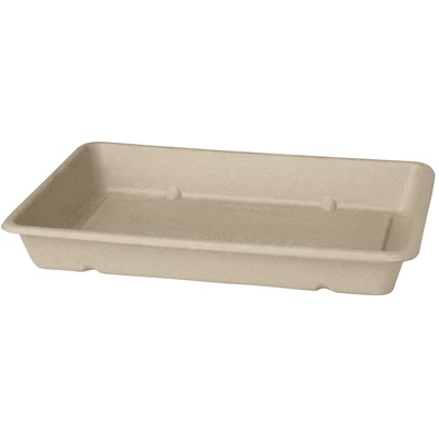 Box Bagasse 1-fack 850ml Brun 480st/kolli