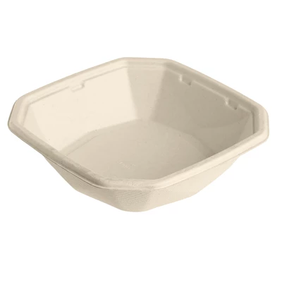 Octaviewform Bagasse 1-fack 400ml Brun 300st/kolli