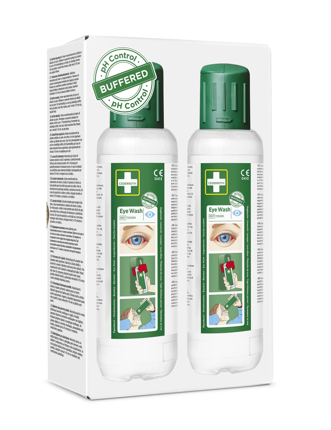 Ögondusch Cederroth 500ml 2-pack