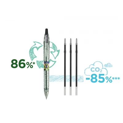 Penna Kul Begreen Pilot Ecoball M 1,0mm blå