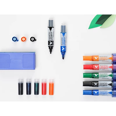 Whiteboardpenna V-Board konisk blå