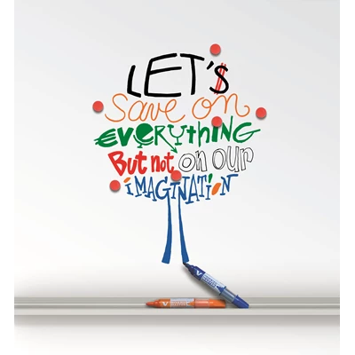 Whiteboardpenna V-Board konisk blå