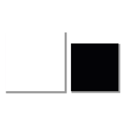 Pelarbord Orleans 600x Ø700mm Vit/Svart