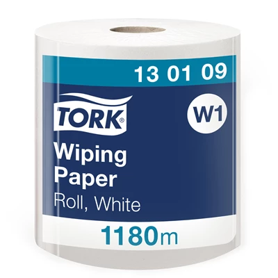 Industritork Tork XL Adv Wiper W1 Nyfiber Vit