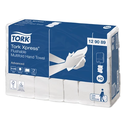 Pappershandduk Tork Xpress Adv. H2 Spolbar 4200st
