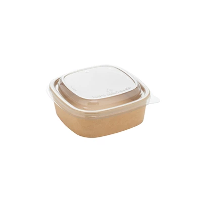 Salladsskål Kartong Kvadrat 900ml 300st/kolli