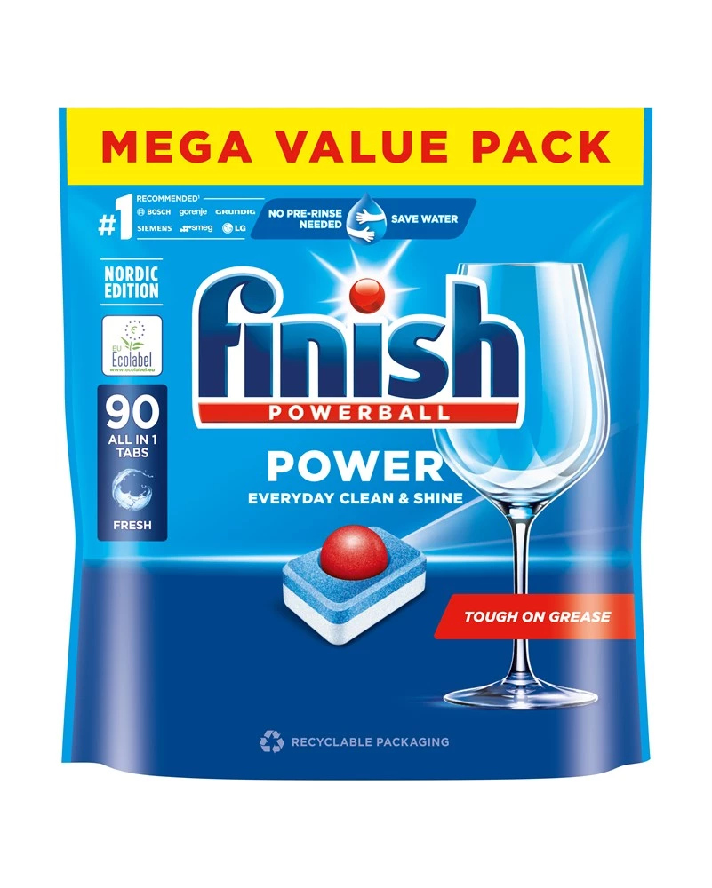 Maskindiskmedel Finish Power AiO 90st/fp