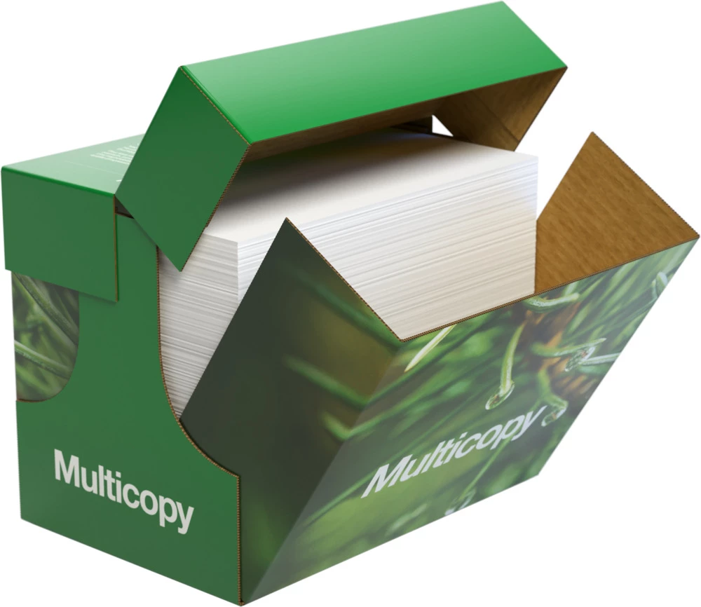 Kopieringspapper MultiCopy A4 90gr xbox 2500st/fp