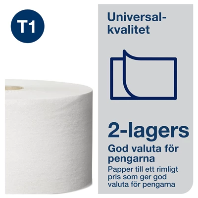 Toalettpapper Tork FS Universal Jumbo T1 2-lag 6rl