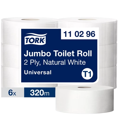 Toalettpapper Tork FS Universal Jumbo T1 2-lag 6rl