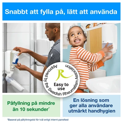 Skumtvål Tork S4 Mild 1L 6st/kolli
