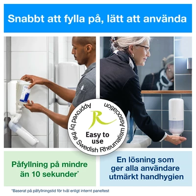 Skumtvål Tork S4 Antimikrobiell 1L 6st/kolli