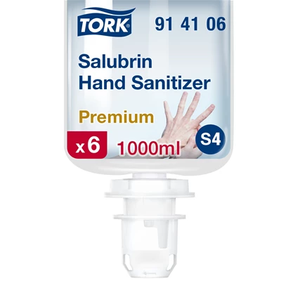 Handdesinfektion Tork S4 Alcogel Salubrin