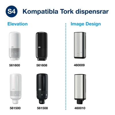 Tork Handdesinficerande Skum Alkohol S4 6st/kolli