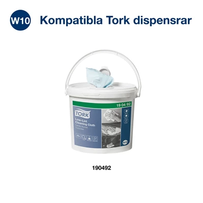 Rengöringsduk i hink Tork Precision W10 200/fp