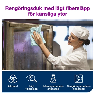 Rengöringsduk Tork Precision W8 75/fp