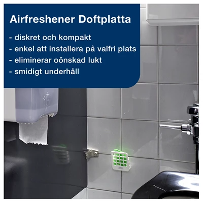 Luktförbättrare Airfreshener Tork Disc Blom 4x20st