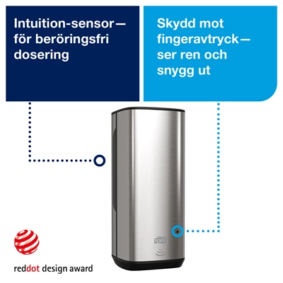 Dispenser Tork S4 Sensor Rostfri