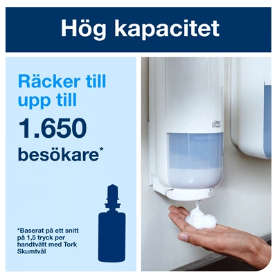 Dispenser Tork S4 Skumtvål Sensor Vit