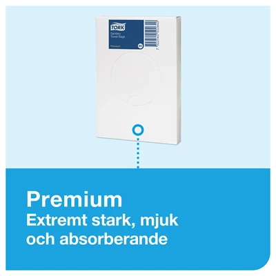 Sanitetsbehållare Dispenser Tork B5 Svart