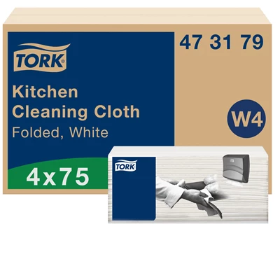 Rengöringsduk Tork Kök W4 75/fp