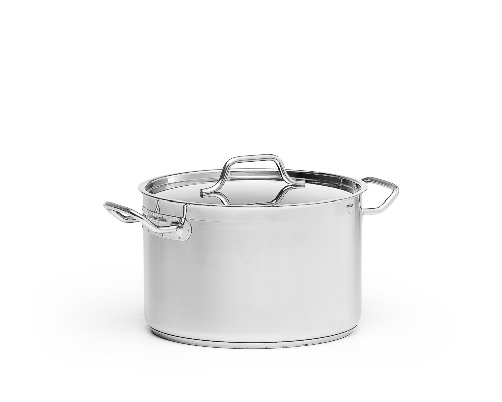 Kittel mellan 11L Ø28cm inkl lock Rostfri