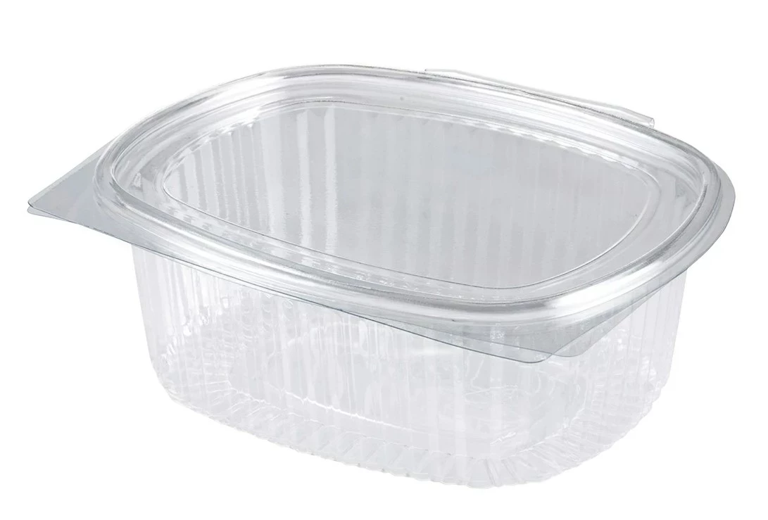 Bägare transp. oval fast lock 1000ml 200st