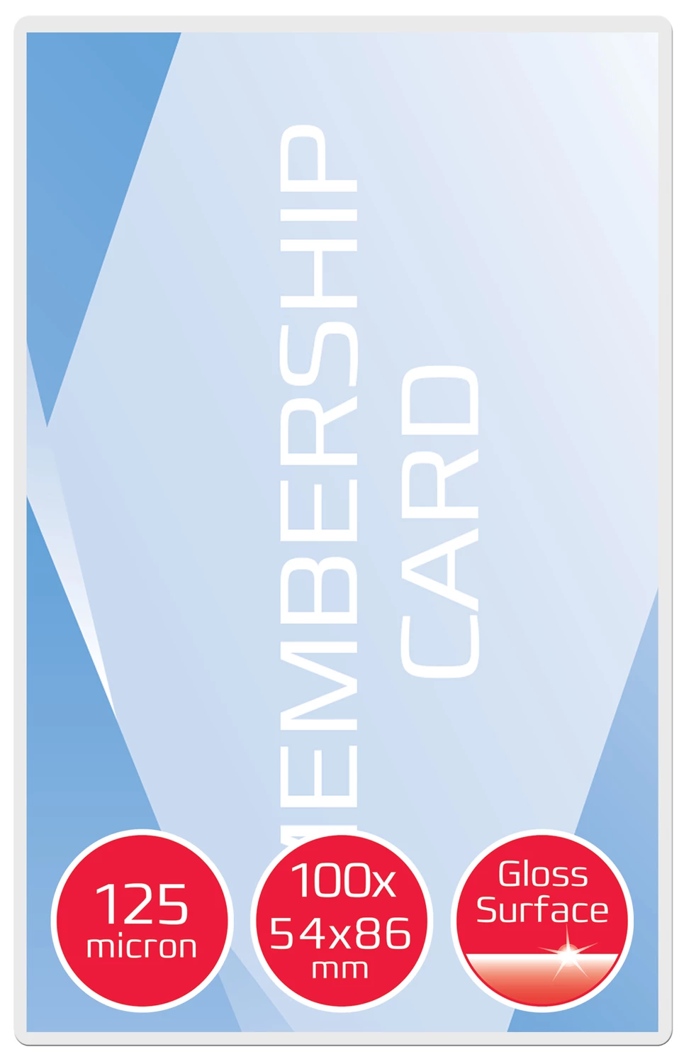 Lamineringsficka GBC Kreditkort 100/fp