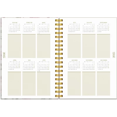 Kalender 2025 Life Planner Essentials A6