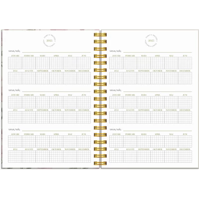 Kalender 2025 Life Planner Essentials A6