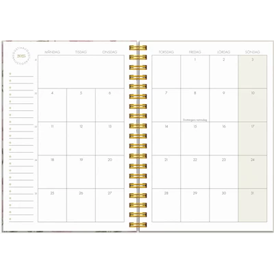Kalender 2025 Life Planner Essentials A6