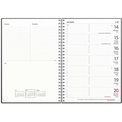 Kalender 2025 Diplomat refill