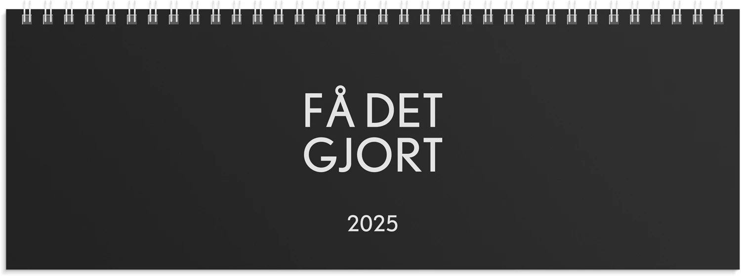 Kalender 2025 Bordsalmanackan Få det gjort