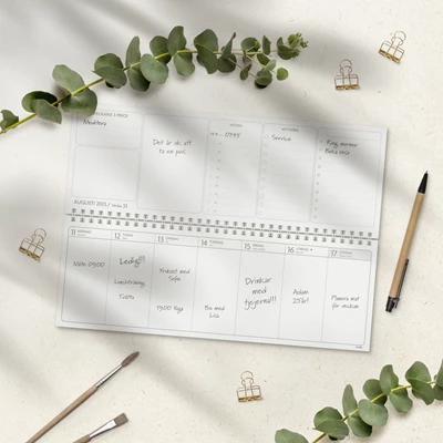 Kalender 2025 Bordsalmanackan Få det gjort