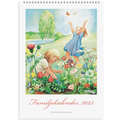 Familjekalender 2025 Kerstin Frykstrand