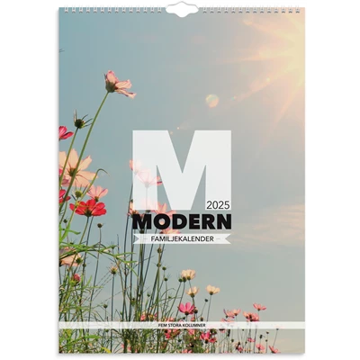 Familjekalender 2025 Modern