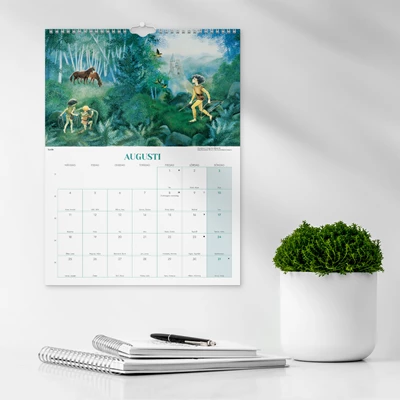 Väggkalender 2025 Ilon Wikland