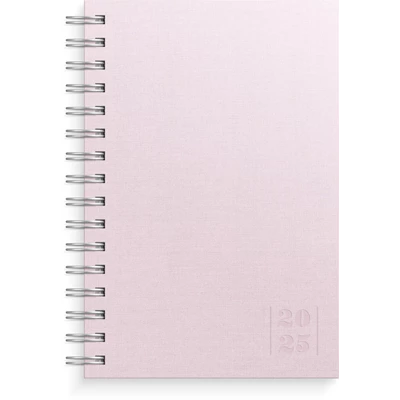 Kalender 2025 Dagbok Textile Rosa