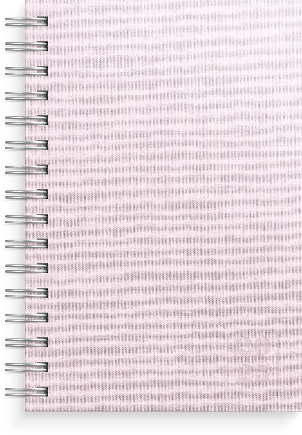 Kalender 2025 Dagbok Textile Rosa