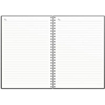Kalender 2025 Business Svart skinn