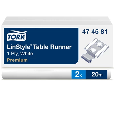 Duk Tork Linstyle Vit 1,2x20m 2st/kolli