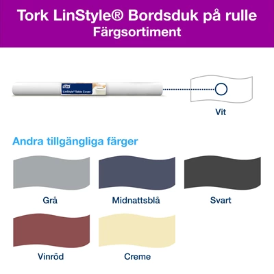 Duk Tork Linstyle Vit 1,2x20m 2st/kolli
