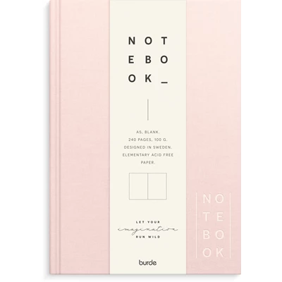 Anteckningsbok Notebook Textile A5 Mörkblå