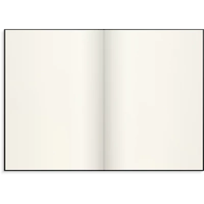 Anteckningsbok Notebook Textile A4 Svart