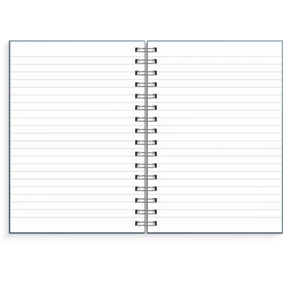 Anteckningsbok Notebook A5 Blå