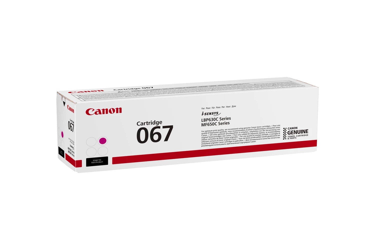 Lasertoner Canon 067 Magenta