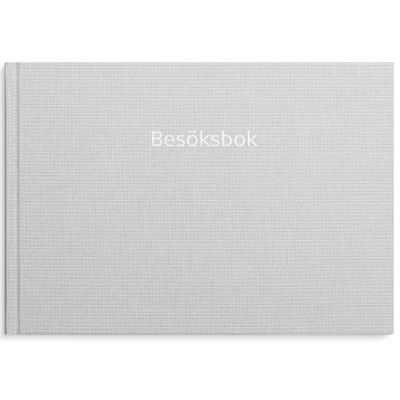 Besöksbok A4L linne 64blad/bok