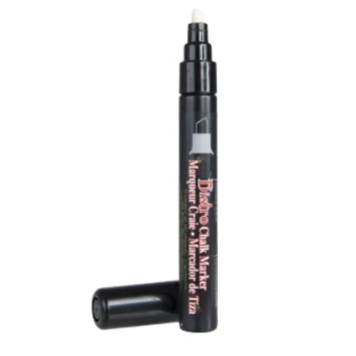 Griffel/Glas penna 2-6mm 6st/fp svart snedskuren