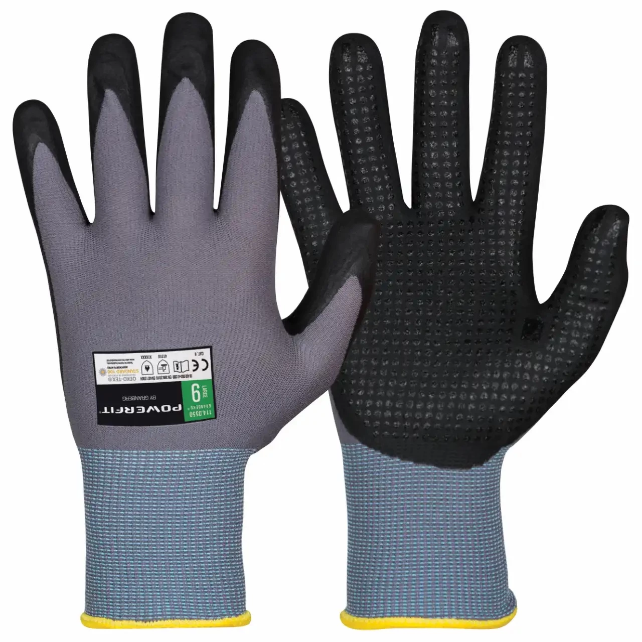Montagehandske Nitril Dots 114.0550 strl 10